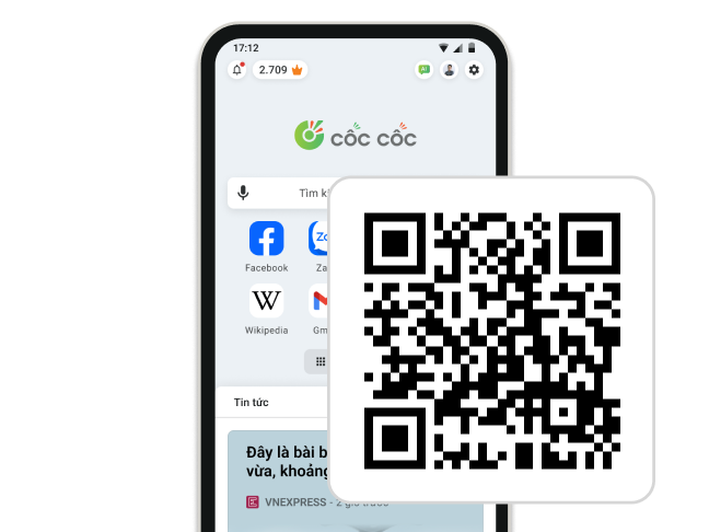 Tải trình duyệt Cốc Cốc Beta cho Android