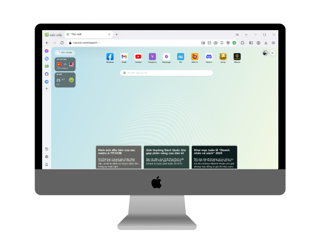 Tải trình duyệt Cốc Cốc cho macOS